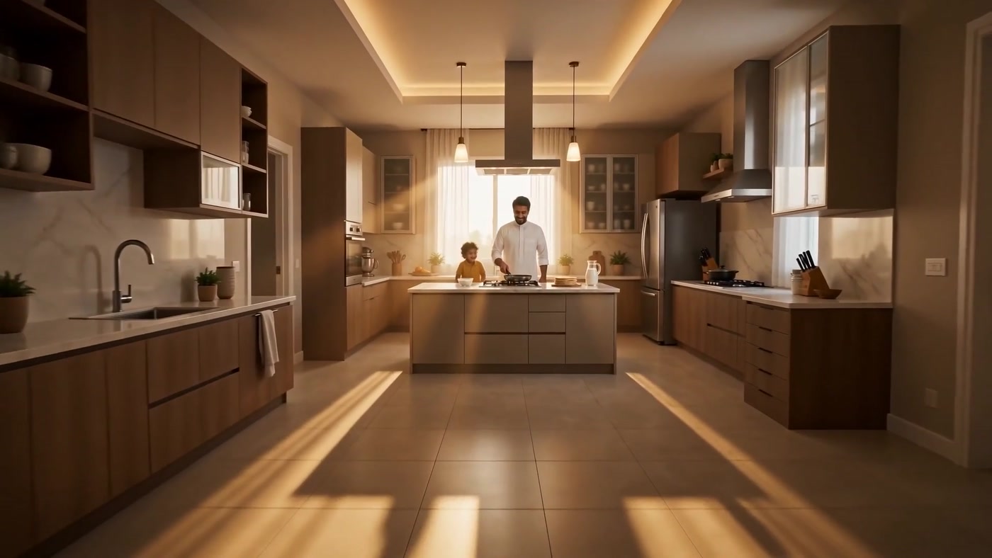 In Your Home — FILM I — THE KITCHEN, PRACTICAL LIGHT